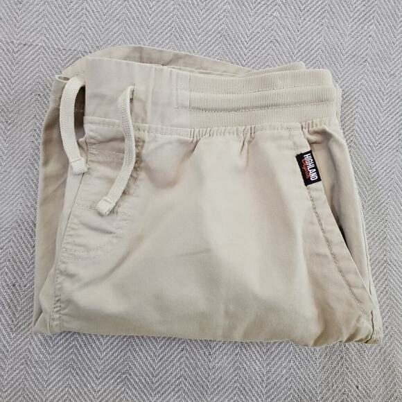 Highland Originals Men's Size XL Tan Cargo Shorts Drawstring 6 Pockets 8" Inseam - Picture 11 of 11